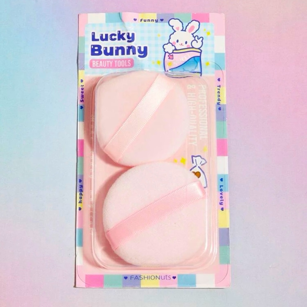 2 Box Bundle Beauty Velour and Satin Puffs Sponge Cushion